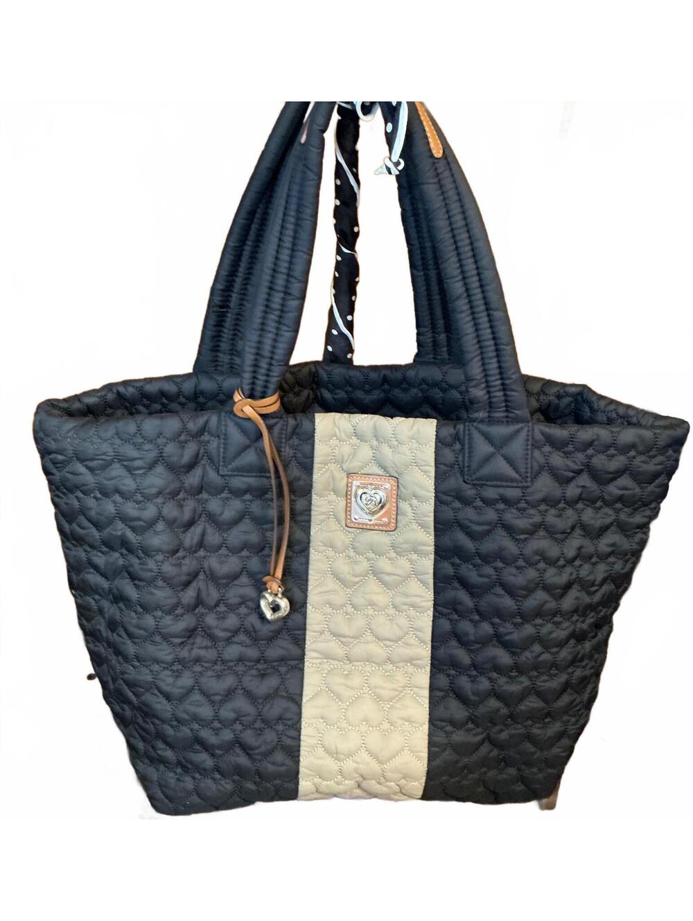 Brighton Heart to Heart XL Knox Packable Quilted Lightweight Tote MSRP $310